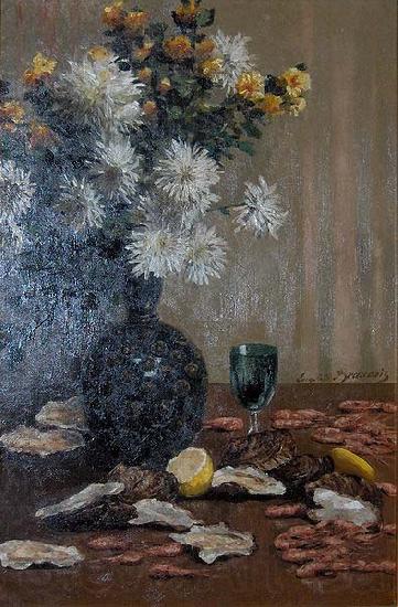 unknow artist Still life with oysters and shrimps